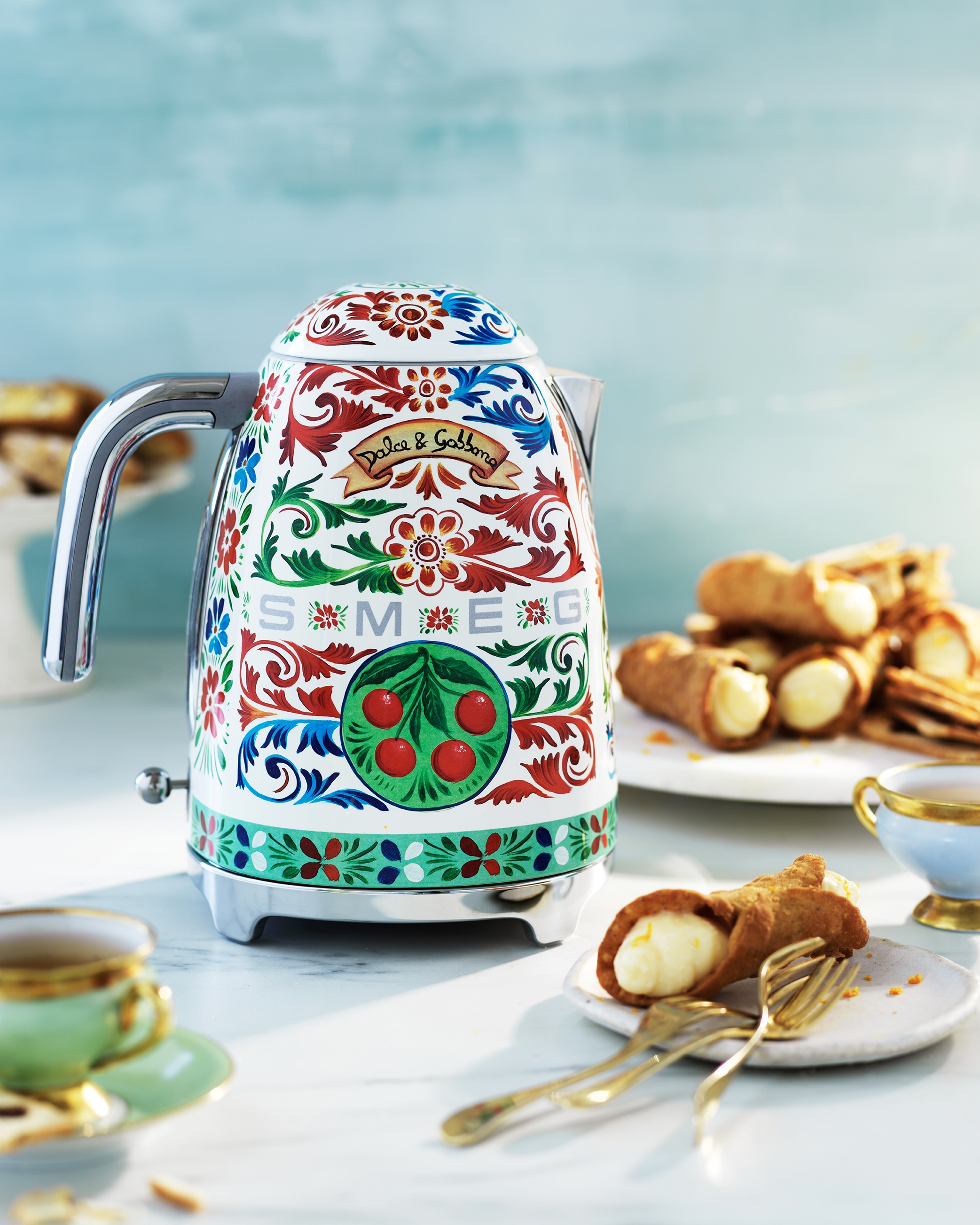 Էլեկտրական թեյնիկ, Sicily is my love հավաքածու, Smeg & Dolce&Gabbana